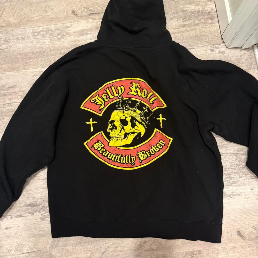 jellyroll Men's Black Hoodie
